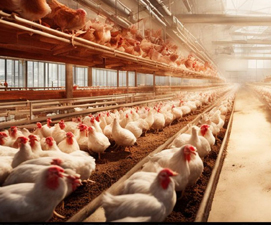 Подача зерна из танка, силоса и бункера элеватора на птицефабриках