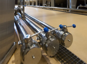 Пуск/остановка потока продукта в других пищевых отраслях