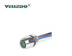 Mонтажный разъем VELLEDQ FLQ-M8-F04(M8)-0.3