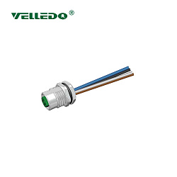Mонтажный разъем VELLEDQ FLH-M12-F12(PG9)-0.3
