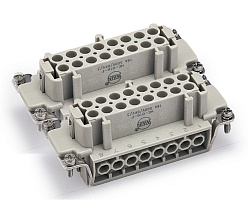 Контактная вставка промышленного разъема Velledq HE-016-F(17-32)